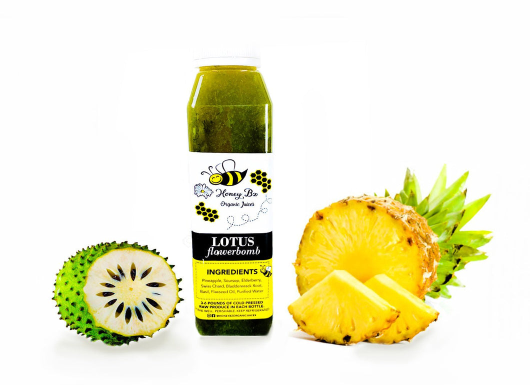 Lotus Flowerbomb - Honey Bz's Organic Juices