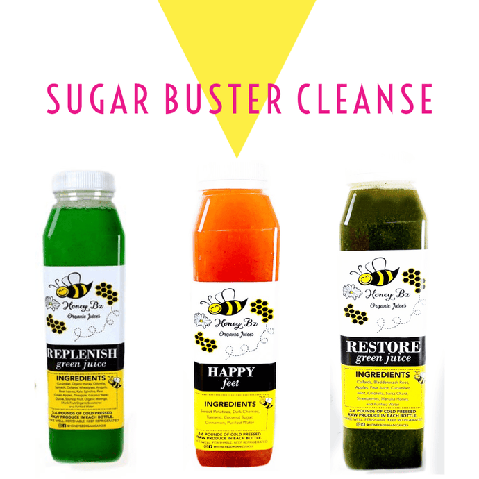 Sugar Buster Bundle - Honey Bz's Organic Juices